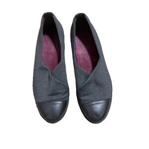 Munro Gray Slip On Comfort Shoes Size 9 Wide